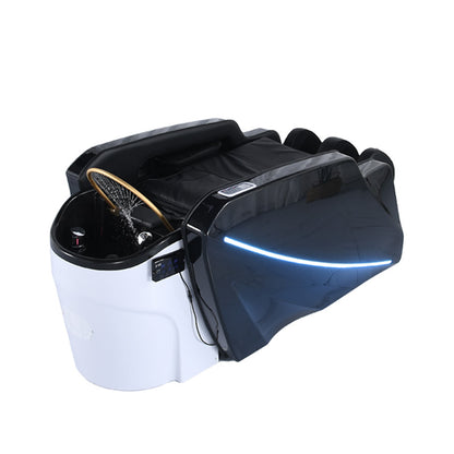 Electric Massage Shampoo Bed with Footrest AM9
