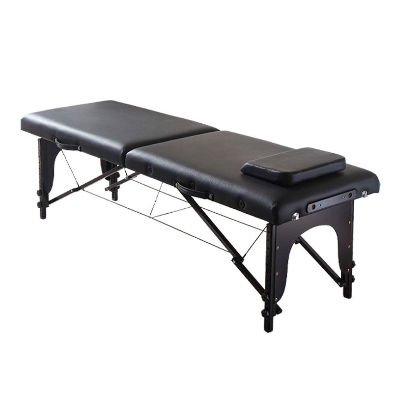 Black Foldable Massage Treatment Table DMC32