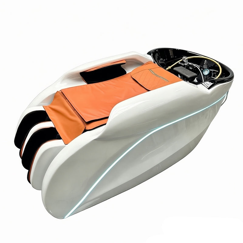 Electric Fiberglass Massage Head Spa Bed AM25