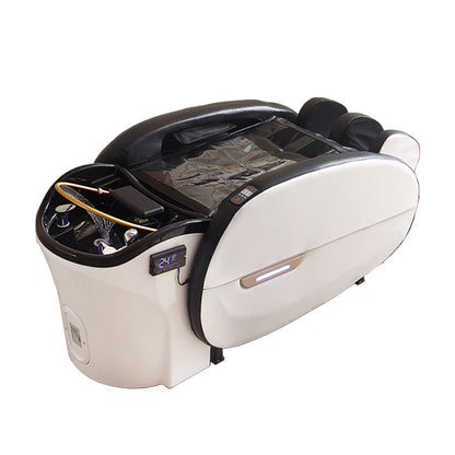 Electric Massage Shampoo Bed with Footrest AM27