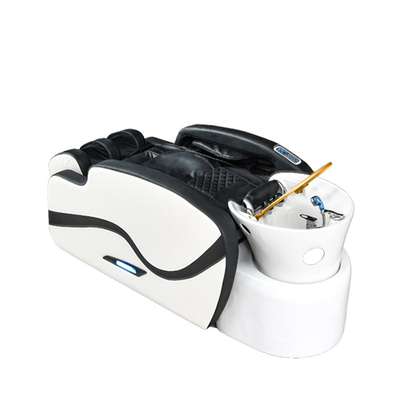 Electric Massage Shampoo Bed with Footrest AM5B