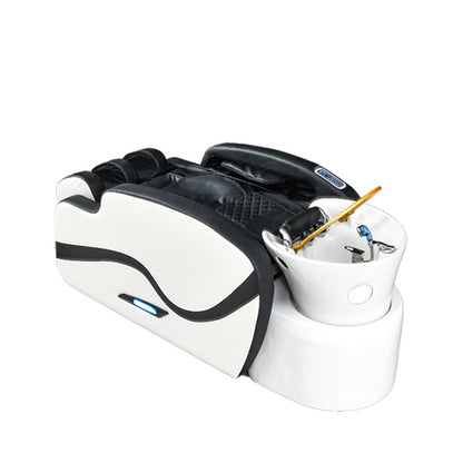 Electric Massage Shampoo Bed with Footrest AM5B