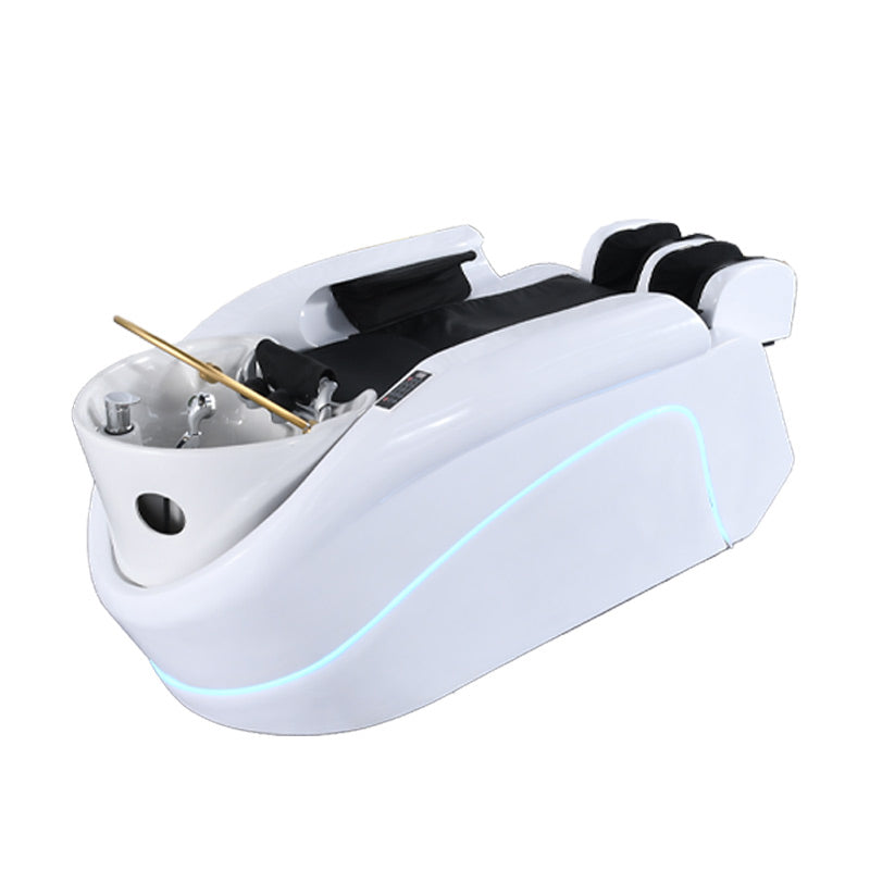 Luxury Electric Fiberglass Spa Shampoo Bed AM14