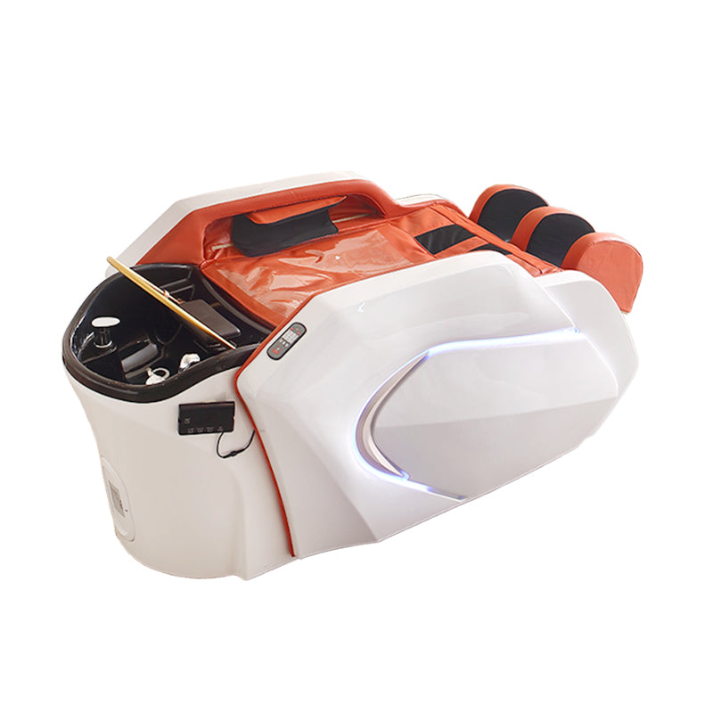 Electric Massage Shampoo Bed with Footrest AM28