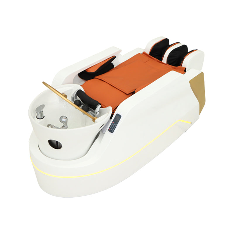 Luxury Electric Fiberglass Spa Shampoo Bed AM20