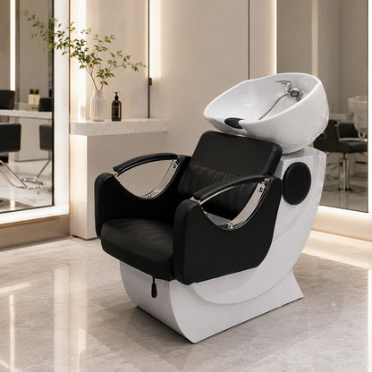 Classic Ceramic Basin Shampoo Chair BC06
