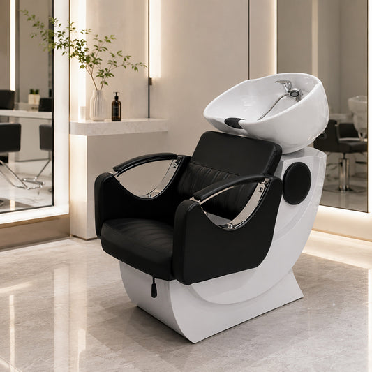 Classic Ceramic Basin Shampoo Chair BC06
