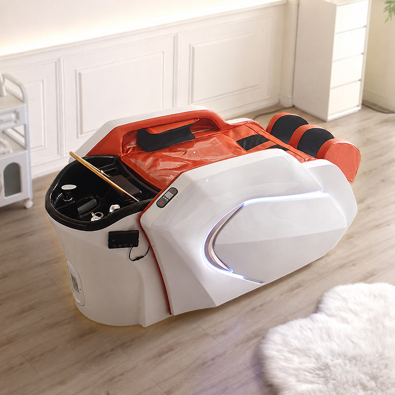 Electric Massage Shampoo Bed with Footrest AM28