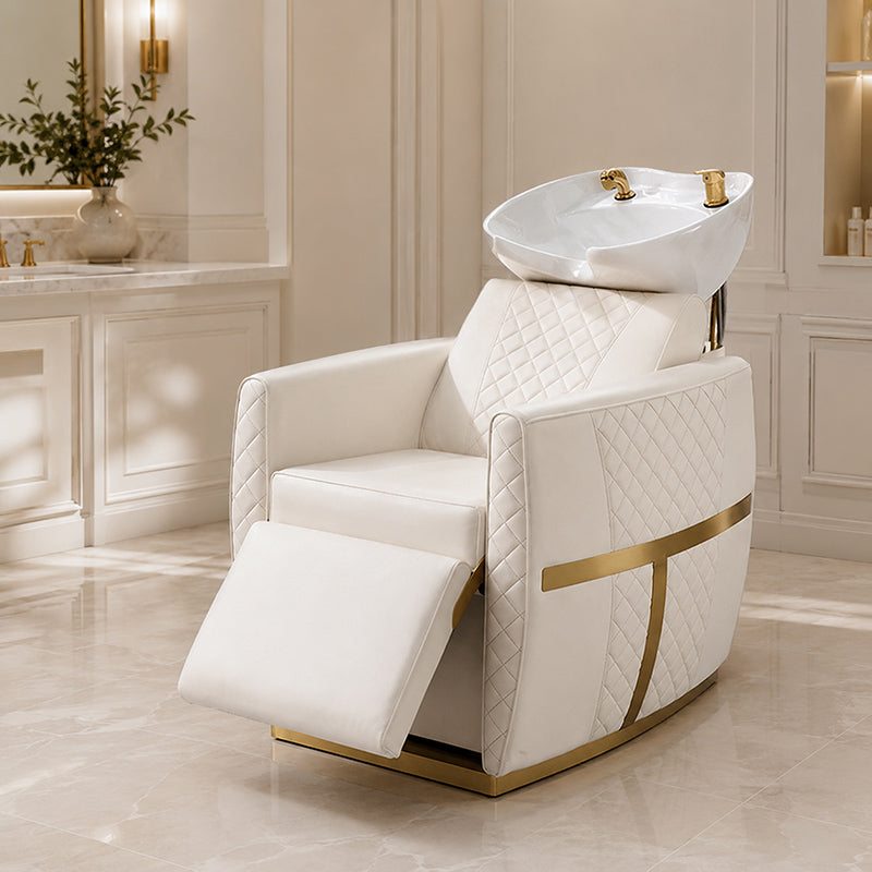 Electric Shampoo Chair with Footrest BC07