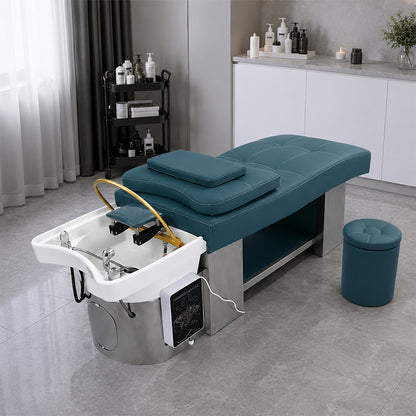 Thai Shampoo & Massage Bed with Ceramic Basin TX7