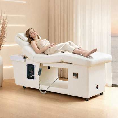 2 Motors Electric Spa Table with & Shampoo Basin TX22