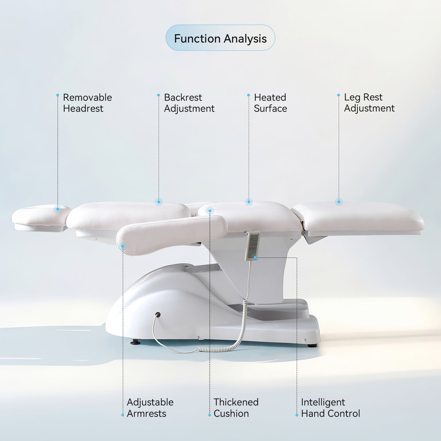 4 Motors Electric Spa Treatment Bed MY1