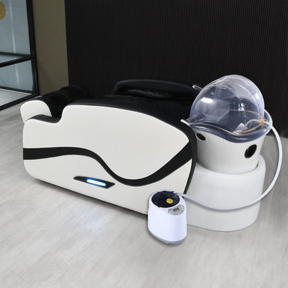 Electric Massage Shampoo Bed with Footrest AM5B