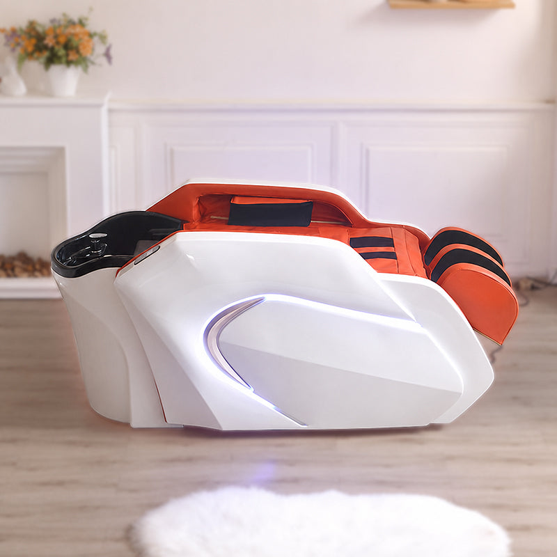 Electric Massage Shampoo Bed with Footrest AM28