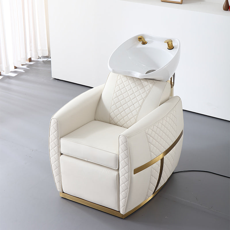 Electric Shampoo Chair with Footrest BC07