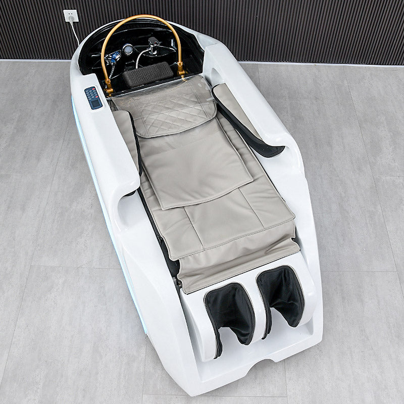 Electric Fiberglass Massage Head Spa Bed AM22