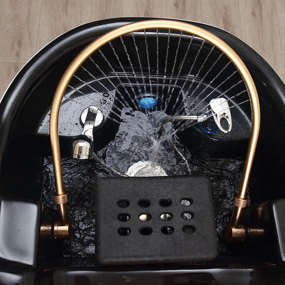 Electric Fiberglass Massage Head Spa Bed AM23