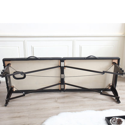 Black Foldable Massage Treatment Table DMC32