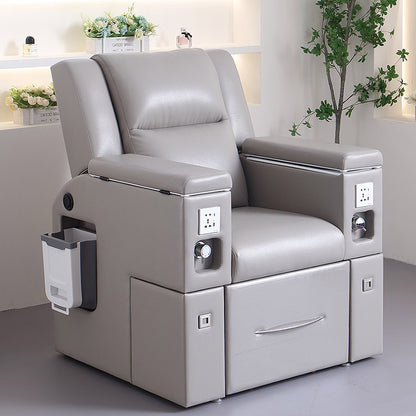 Reclining Pedicure Spa Chair with Foot Bath ZY11