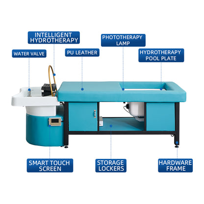 Multi-Function Shampoo & Spa Bed with Foot Bath TX13