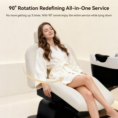 Luxury Electric Reclining Shampoo Chair BC03