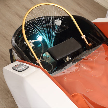 Electric Massage Shampoo Bed with Footrest AM28