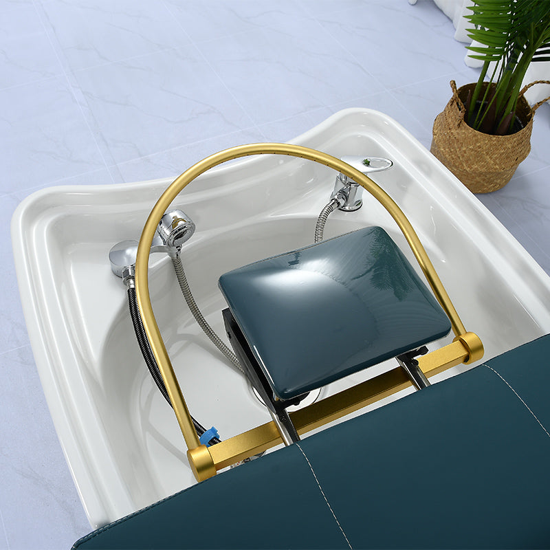 Thai Shampoo & Massage Bed with Ceramic Basin TX7
