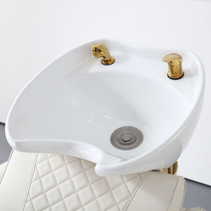 Electric Shampoo Chair with Footrest BC07