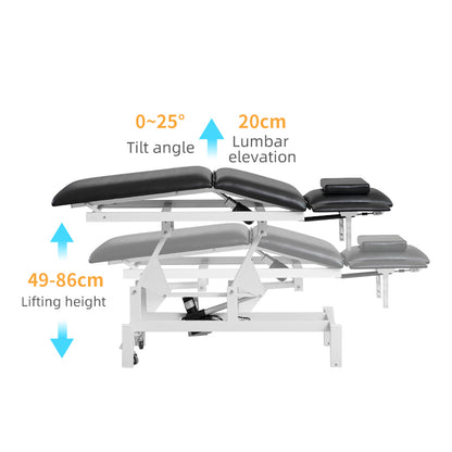 Electric Adjustable vibrating massage table ZC2
