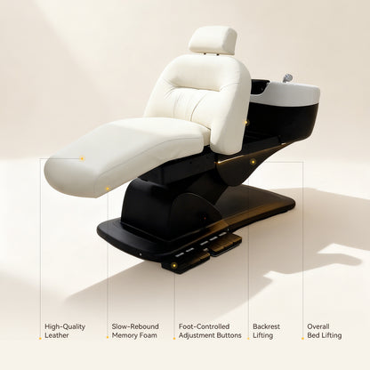 Luxury Electric Reclining Shampoo Chair BC03