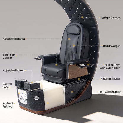 Luxury Massage Pedicure Throne Spa Chair ZY12