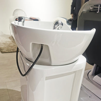Electric Reclining Rotating Spa Shampoo Bed AM19