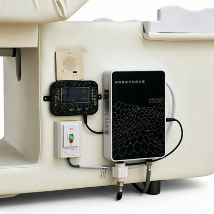 2 Motors Electric Spa Table with & Shampoo Basin TX22