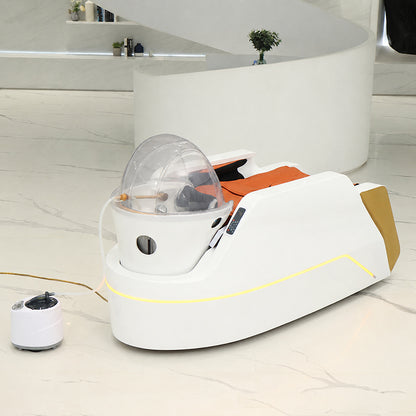 Luxury Electric Fiberglass Spa Shampoo Bed AM20