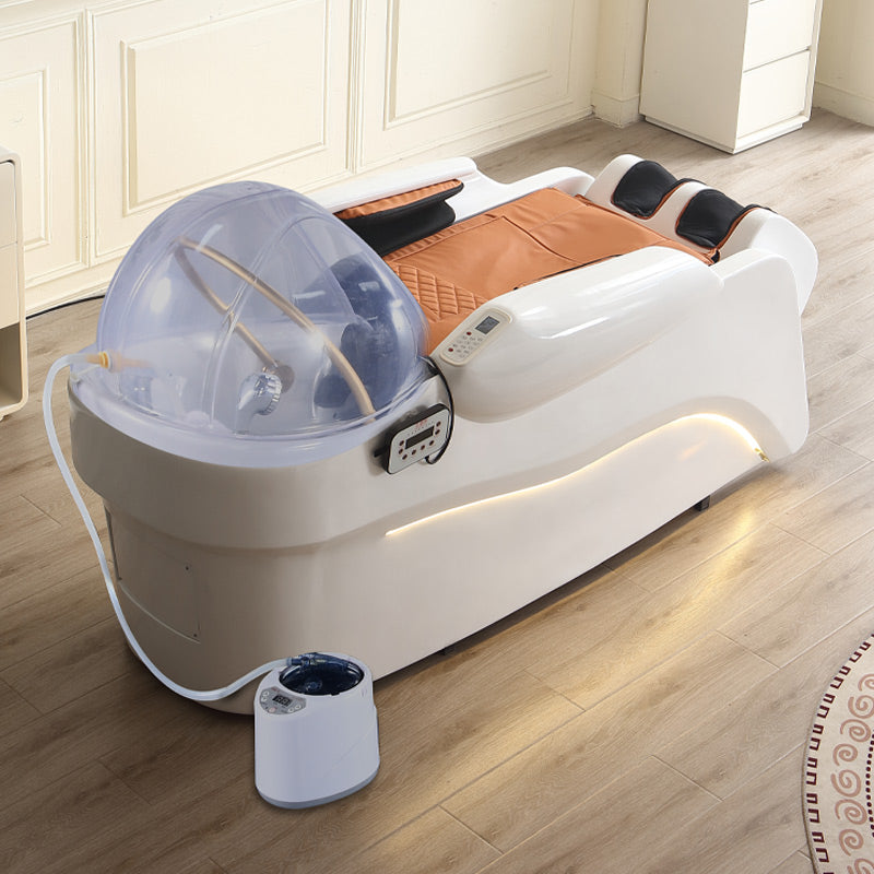 Electric Fiberglass Massage Head Spa Bed AM23