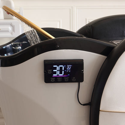 Electric Massage Shampoo Bed with Footrest AM27