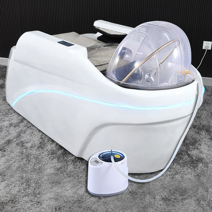 Electric Fiberglass Massage Head Spa Bed AM22