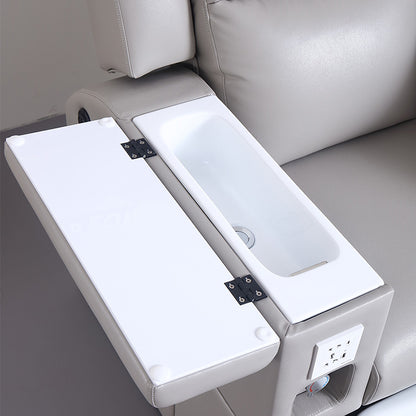 Reclining Pedicure Spa Chair with Foot Bath ZY11