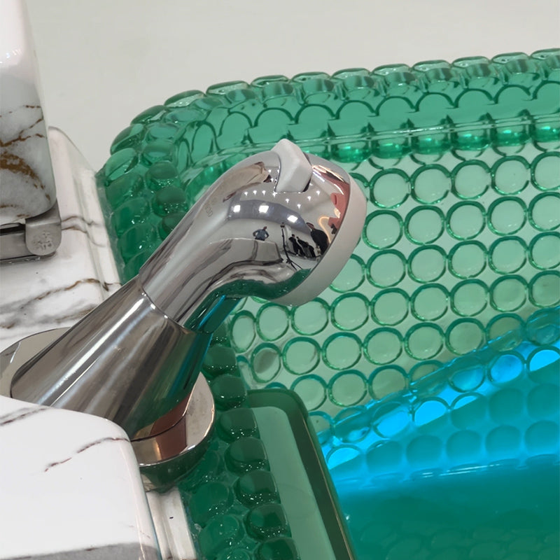Massage Reclining Pedicure Spa Chair with Foot Bath ZY10