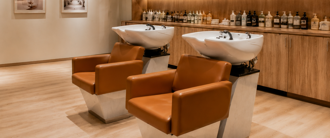 SHAMPOO BEDS & CHAIRS
