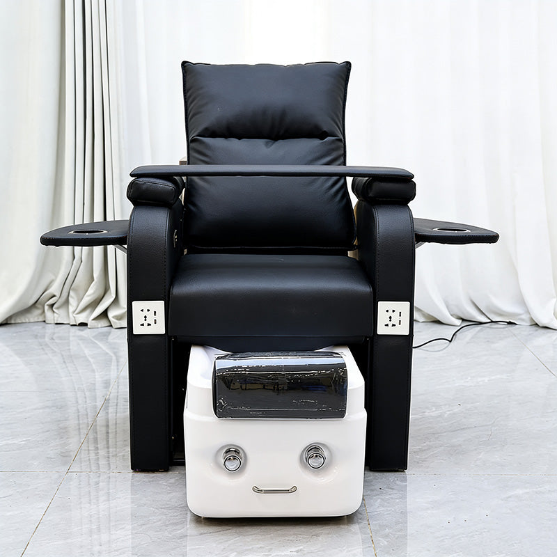 Reclining Pedicure Spa Chair with Foot Bath ZY06