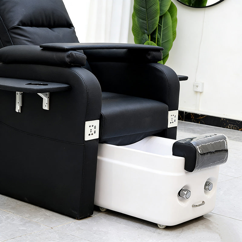 Reclining Pedicure Spa Chair with Foot Bath ZY06
