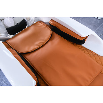 Luxury Electric Fiberglass Spa Shampoo Bed AM16