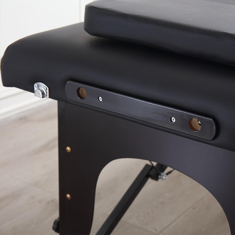 Black Foldable Massage Treatment Table DMC32