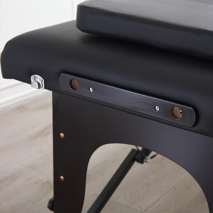 Black Foldable Massage Treatment Table DMC32