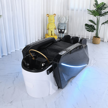 Electric Massage Shampoo Bed with Footrest AM9