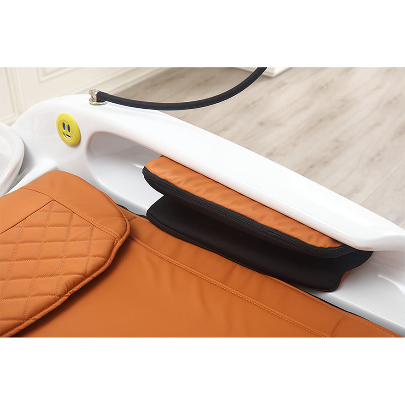 Luxury Electric Fiberglass Spa Shampoo Bed AM24