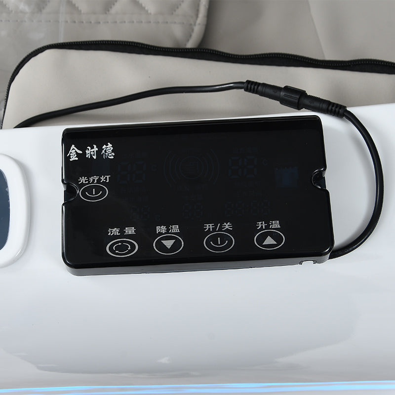 Electric Fiberglass Massage Head Spa Bed AM22