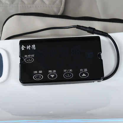 Electric Fiberglass Massage Head Spa Bed AM22