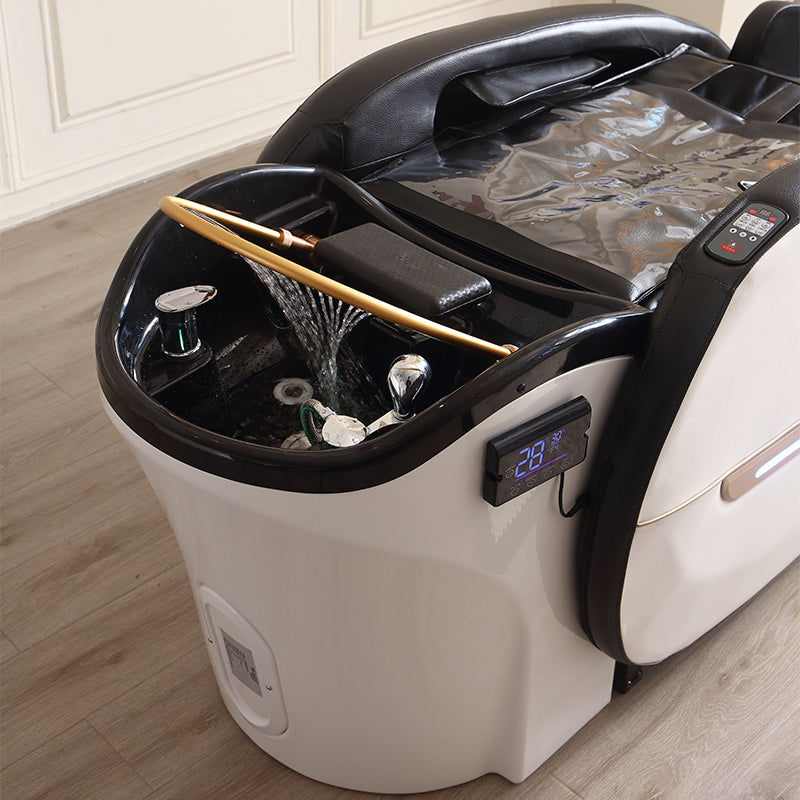 Electric Massage Shampoo Bed with Footrest AM27